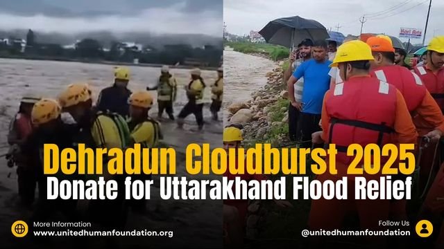 Dehradun Cloudburst 2025 – Donate for Uttarakhand Flood Relief
